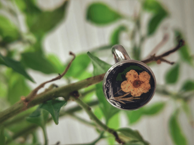 Preserved Floral Ring