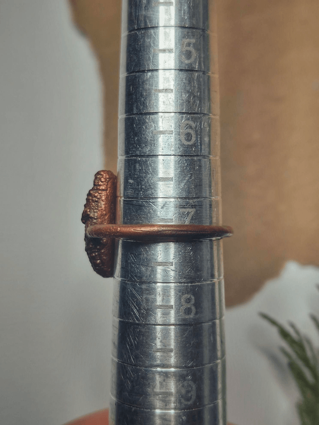 Copper Lapis Lazuli Ring