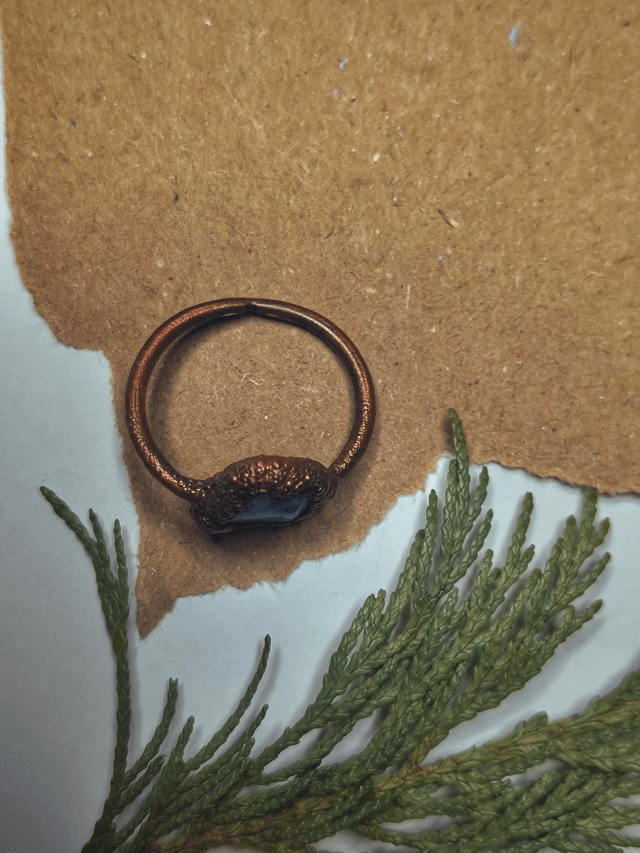 Copper Lapis Lazuli Ring