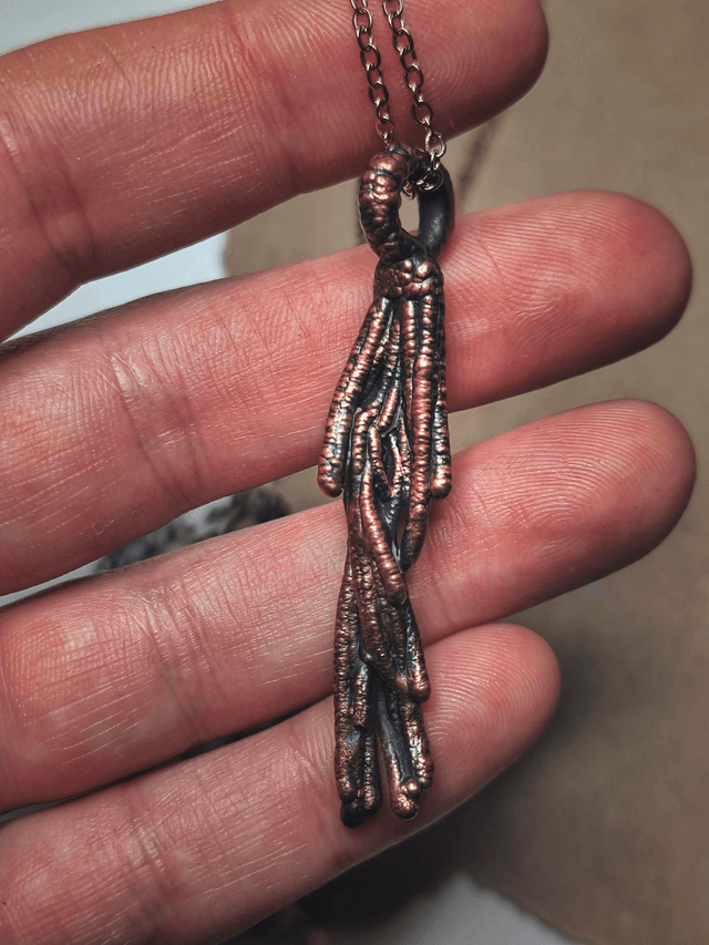 Copper Rosemary Necklace