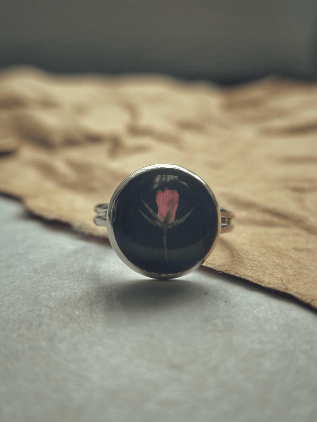 Preserved Floral Ring
