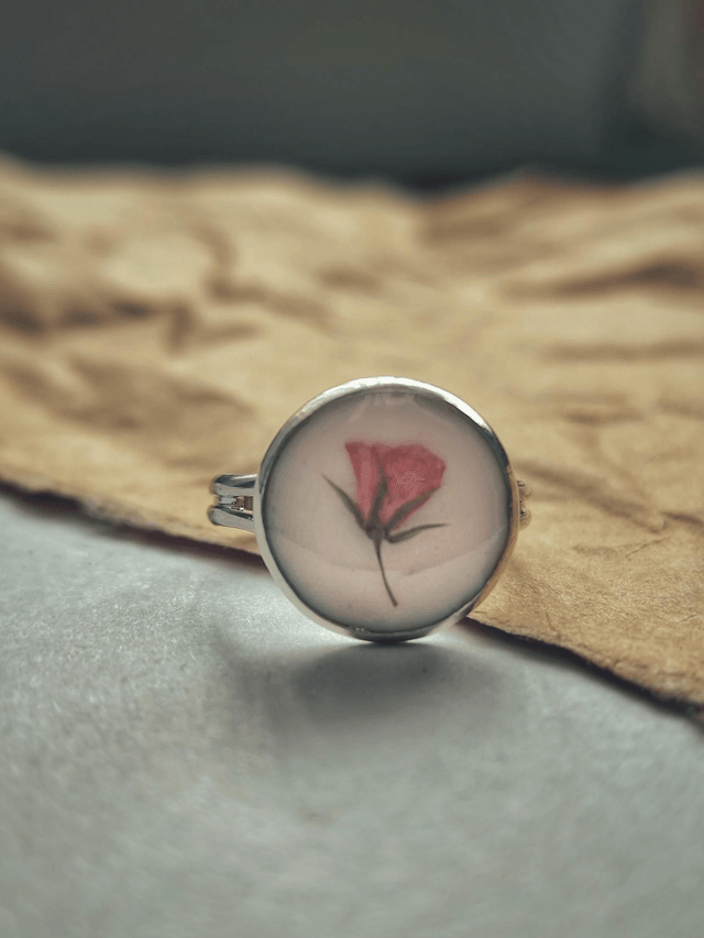 Preserved Floral Ring